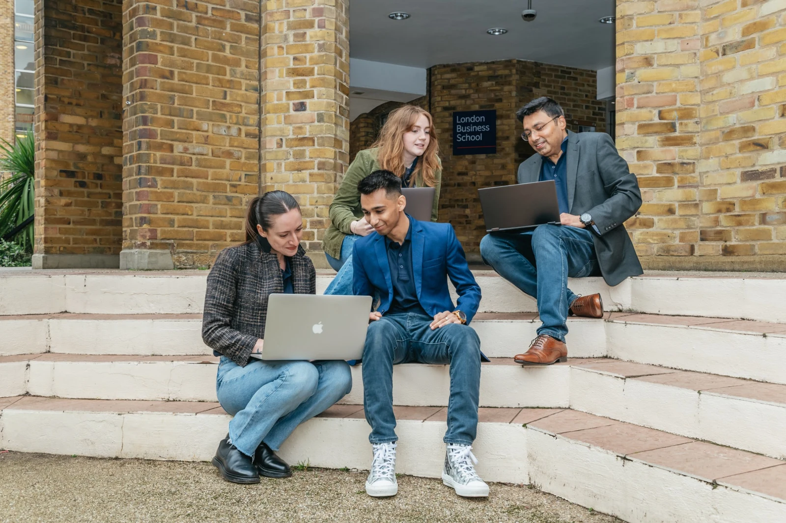 Collaborative working session at London Business School